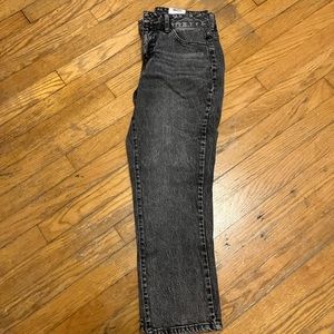 High Rise Black Jeans